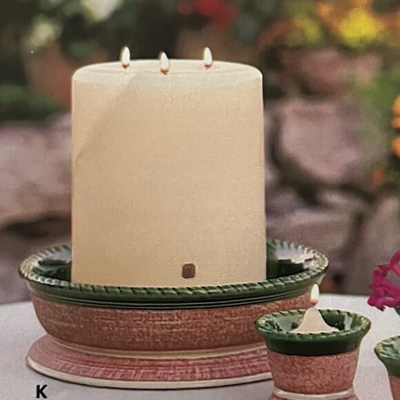 PartyLite Other - PartyLite Mediterraneo Pillar Garden Tray